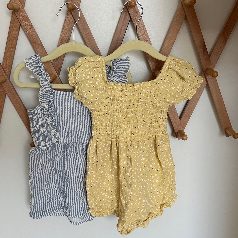 TWO Rompers